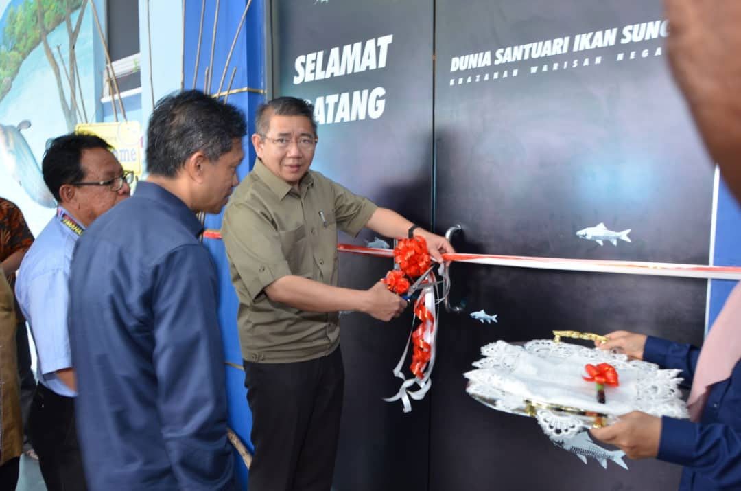 Opening of the upgraded Dunia Santuari Ikan Sungai