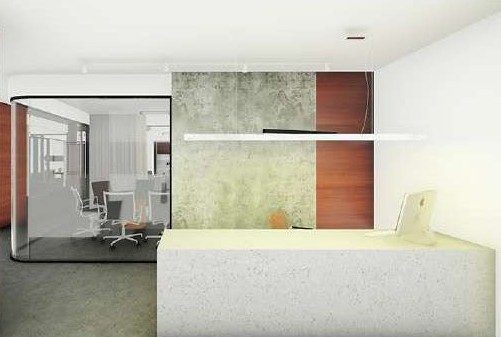 Reception counter