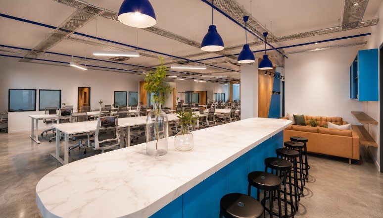 Pantry island and workspace